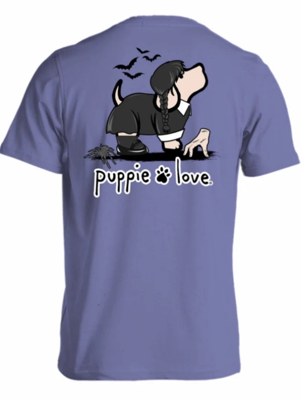 Puppie Love “Wednesday” Graphic short sleeve tee